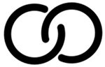 icon showing two connected circles